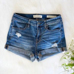 PacSun Bullhead Super Stretch Shorty Jean Shorts